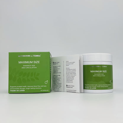 Viamax Maximum Size – men’s dietary supplement supporting energy metabolism size and strength
