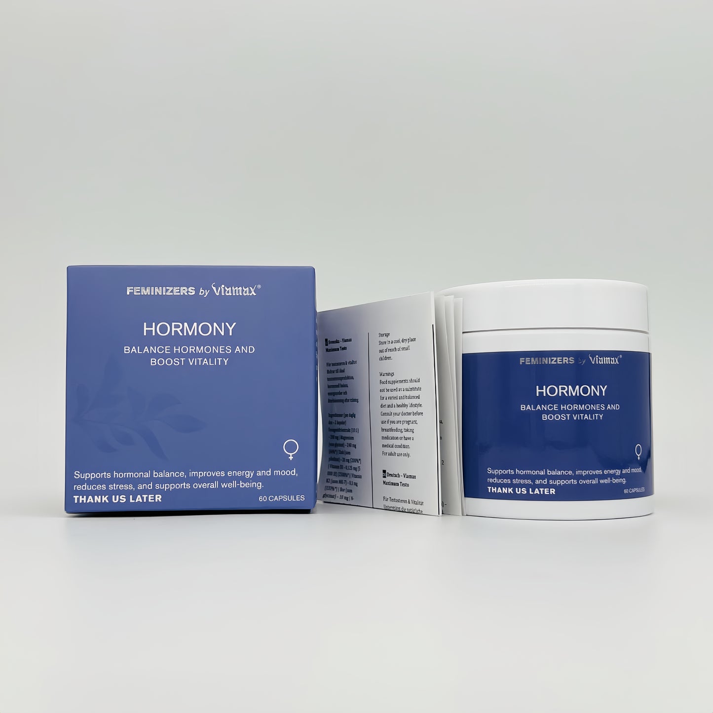 Viamax Hormony capsules – daily dietary supplement designed for women’s wellbeing