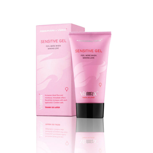 Viamax Sensitive Gel – stimulating intimate gel for enhanced sensation, 50 ml