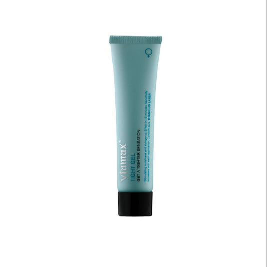 Bottle of Viamax Tight Gel – Swedish-developed intimate care gel